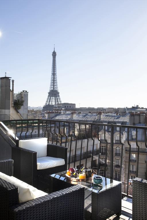 Eiffel Tower View Paris Exterior foto